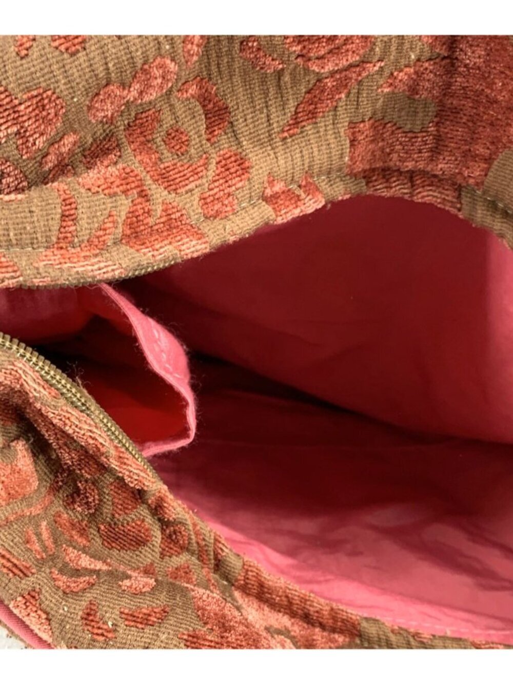 Petunia Picklebottom Diaper Bag Rose floral Jacquard Pink Embossed Tote Purse - Picture 10 of 10